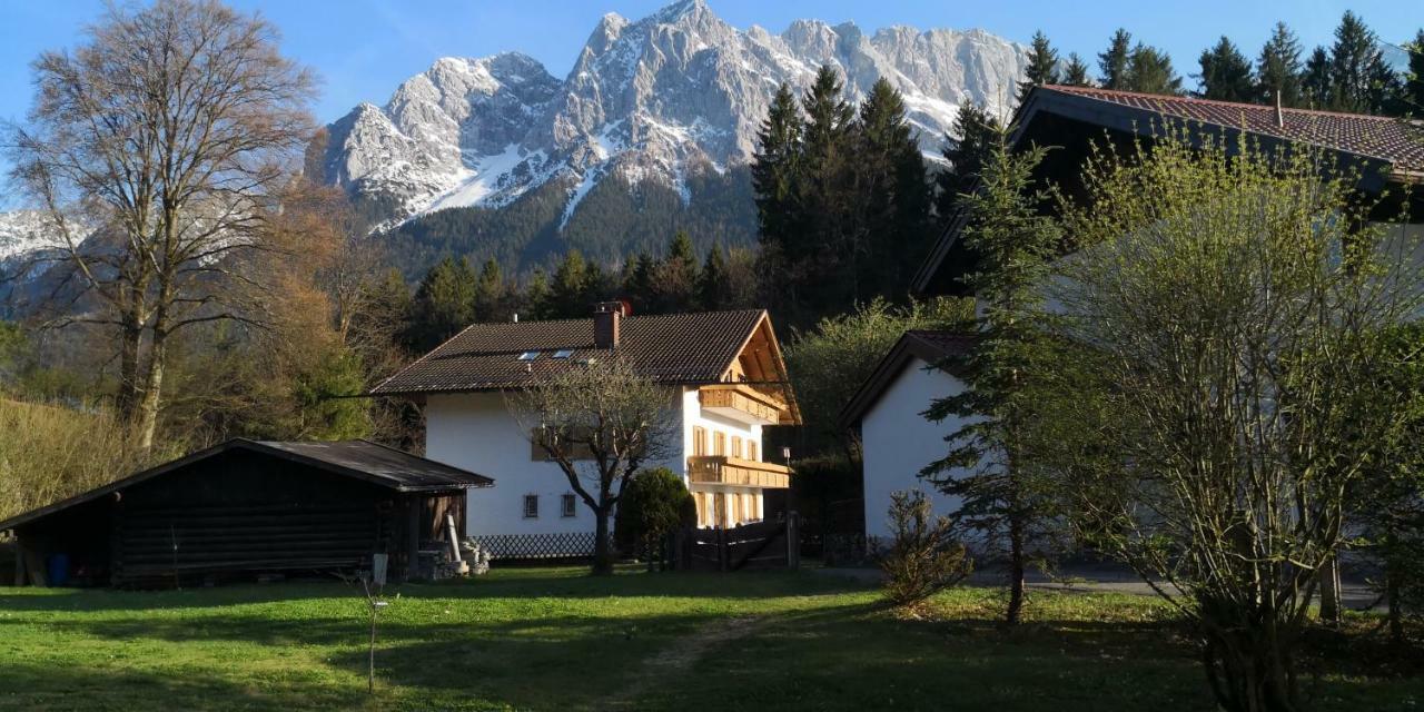 Ferienhaus Badersee Grainau Exterior foto